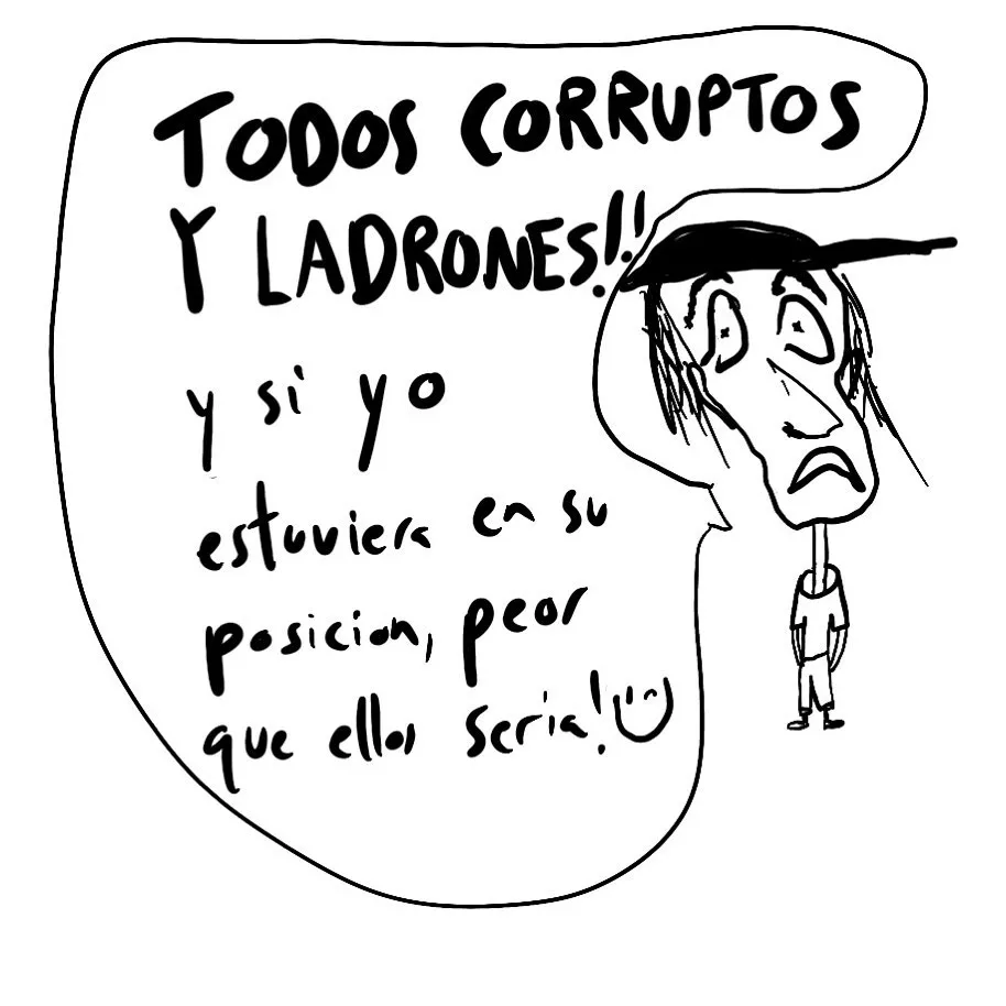 corruptos y ladrones
